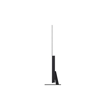 Seitenansicht des LG OLED evo AI C5 4K Smart TV.