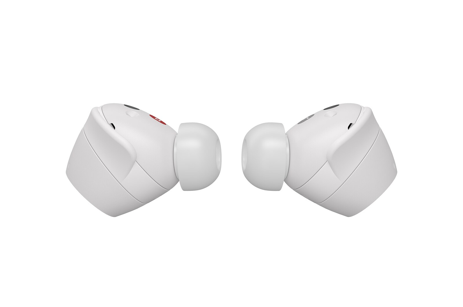 LG xboom Buds von will.i.am | Bluetooth-Ohrhörer | xboom Signature Sound mit Graphen-Treiber, xboom Buds white