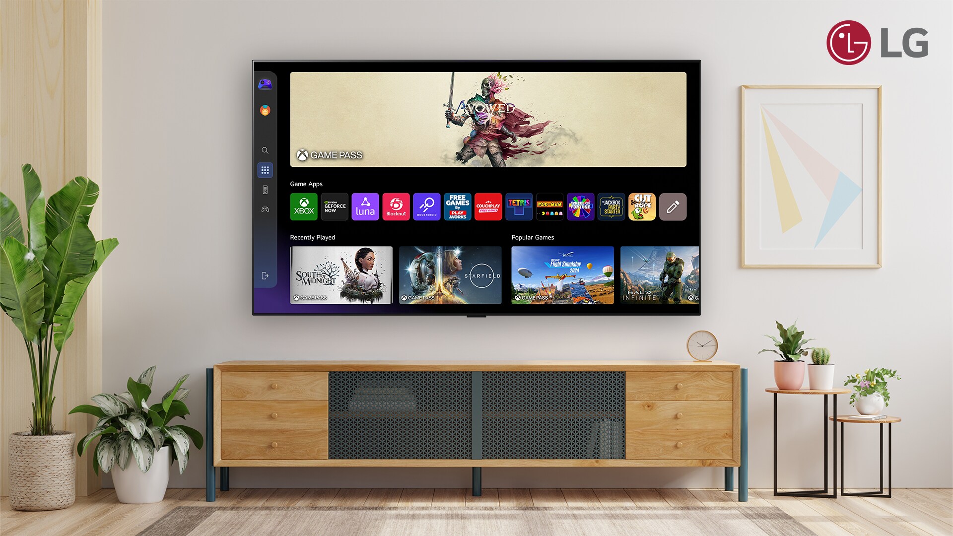 Xbox x LG Smart TVs