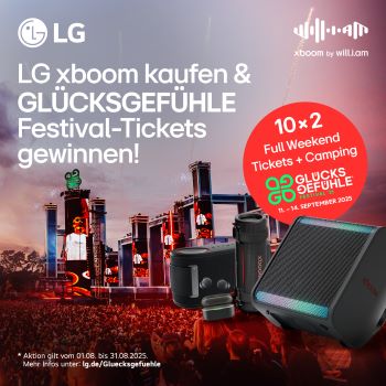 LG xboom Buds von will.i.am | Bluetooth-Ohrhörer | xboom Signature Sound mit Graphen-Treiber, xboom Buds