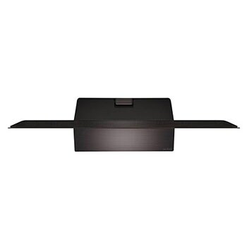 Draufsicht auf den LG OLED evo AI C4 4K Smart TV mit schlankem Design und sichtbarem Lautsprechergitter