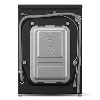 LG Waschmaschine Matte Black (A-20%*, 13 kg, 1.350 U./Min.) mit AI DD® & TurboWash®360° | F4WX803YB, F4WX803YB