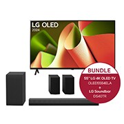 LG 55 Zoll LG OLED B4 4K Smart TV + 4.1 Soundbar DS40TR mit 400 Watt, OLED55B4ELA.DS40TR