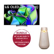 LG 65" LG 4K OLED evo TV C3 + XBOOM360 DXO3, OLED65C37LA.DXO3QBE