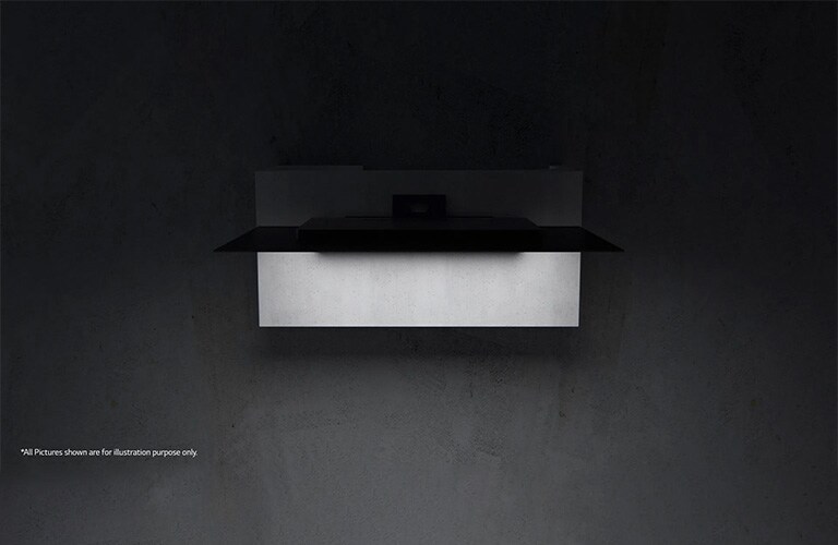 Ein kurzer Design-Film der LG Soundbar DSC9S. Video abspielen.