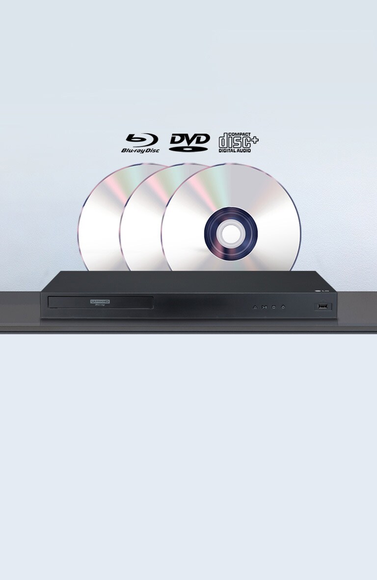 Blu-ray- /DVD- /CD-Wiedergabe1