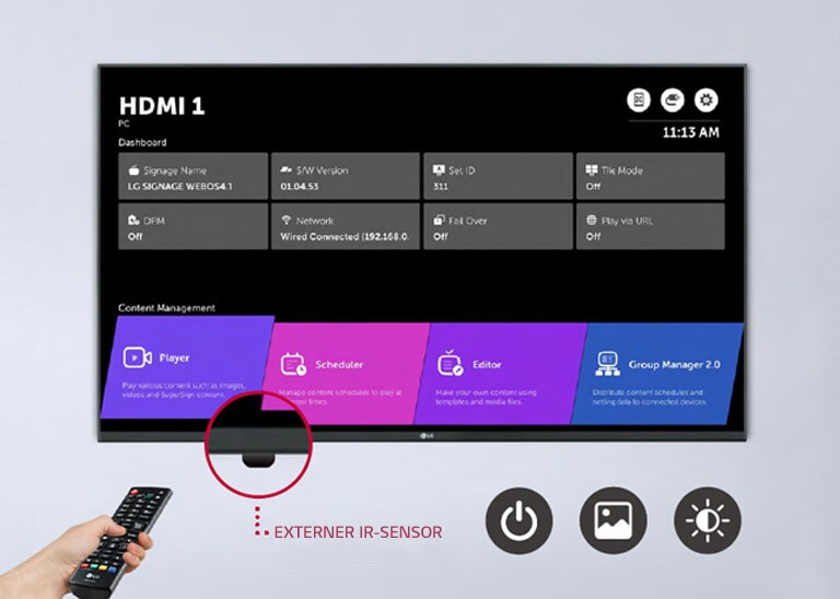 Einfache Fernbedienung