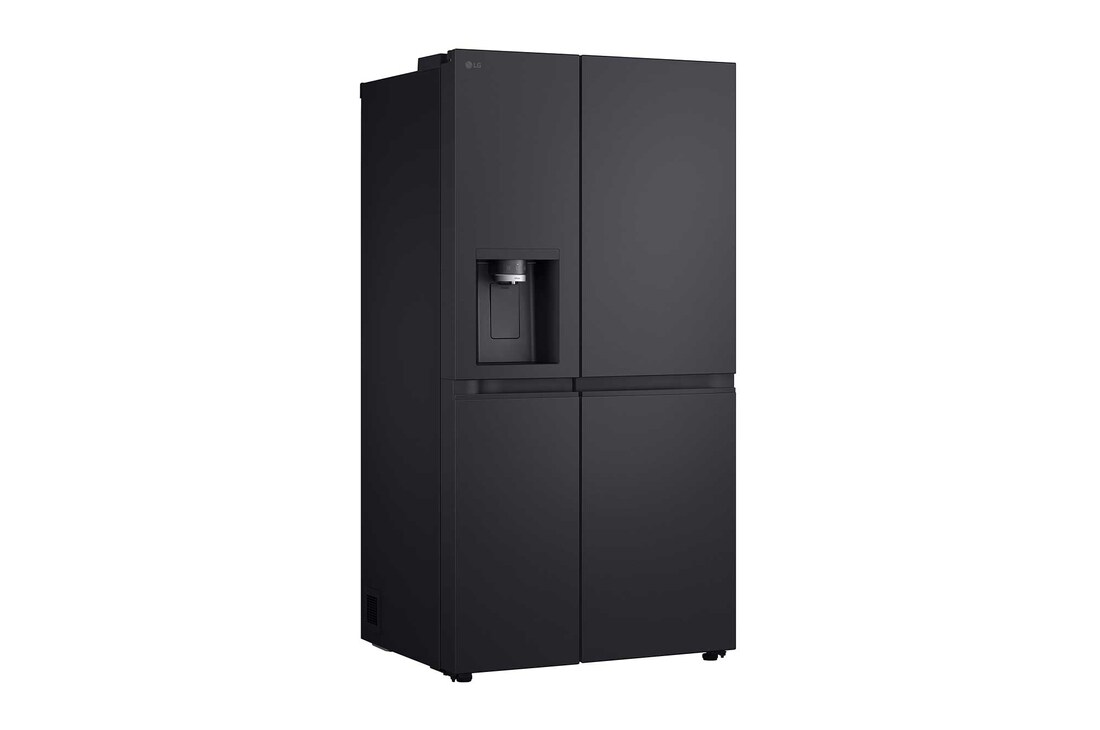 LG Side-by-Side Kühlschrank  (B, 623L, 179cm hoch) mit Eis-, Crushed Ice- und Wasserspender & internem Wassertank | GSLE91EVAB, GSLE91EVAB