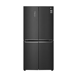 SLIM Multi-Door Kühlschrank (E, 530L, 178,7 cm hoch) mit Eis-, Crushed Ice- und Wasserspender & internem Wassertank | GMB844MC4E