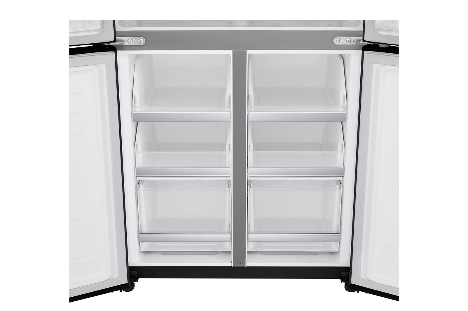 LG SLIM Multi-Door Kühlschrank (E, 530L, 178,7 cm hoch) mit Eis-, Crushed Ice- und Wasserspender & internem Wassertank | GMB844MC4E, GMB844MC4E