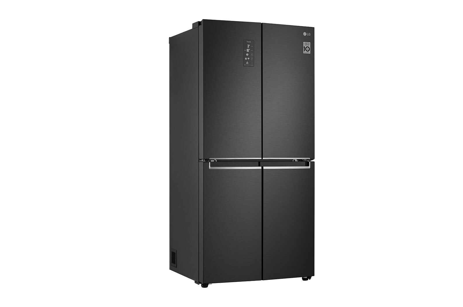 LG SLIM Multi-Door Kühlschrank (E, 530L, 178,7 cm hoch) mit Eis-, Crushed Ice- und Wasserspender & internem Wassertank | GMB844MC4E, GMB844MC4E