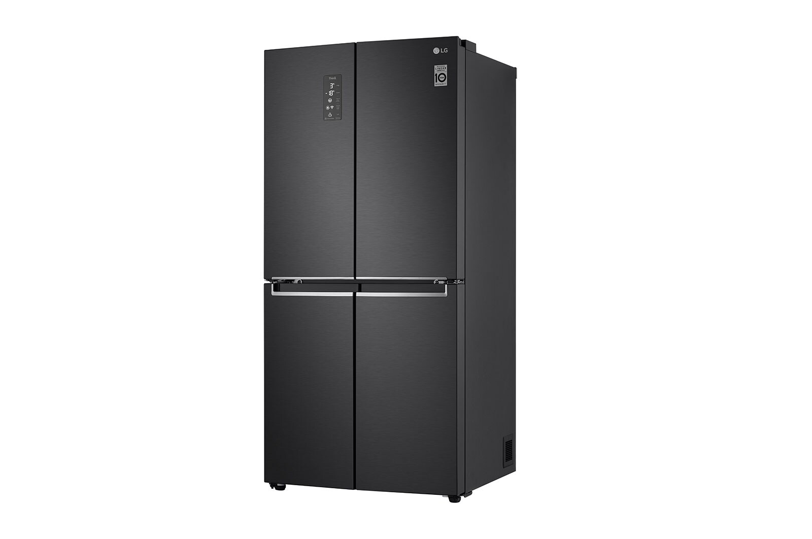 LG SLIM Multi-Door Kühlschrank (E, 530L, 178,7 cm hoch) mit Eis-, Crushed Ice- und Wasserspender & internem Wassertank | GMB844MC4E, GMB844MC4E