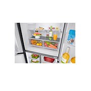 LG SLIM Multi-Door Kühlschrank (E, 530L, 178,7 cm hoch) mit Eis-, Crushed Ice- und Wasserspender & internem Wassertank | GMB844MC4E, GMB844MC4E