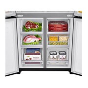 LG SLIM Multi-Door Kühlschrank (E, 530L, 178,7 cm hoch) mit Eis-, Crushed Ice- und Wasserspender & internem Wassertank | GMB844MC4E, GMB844MC4E