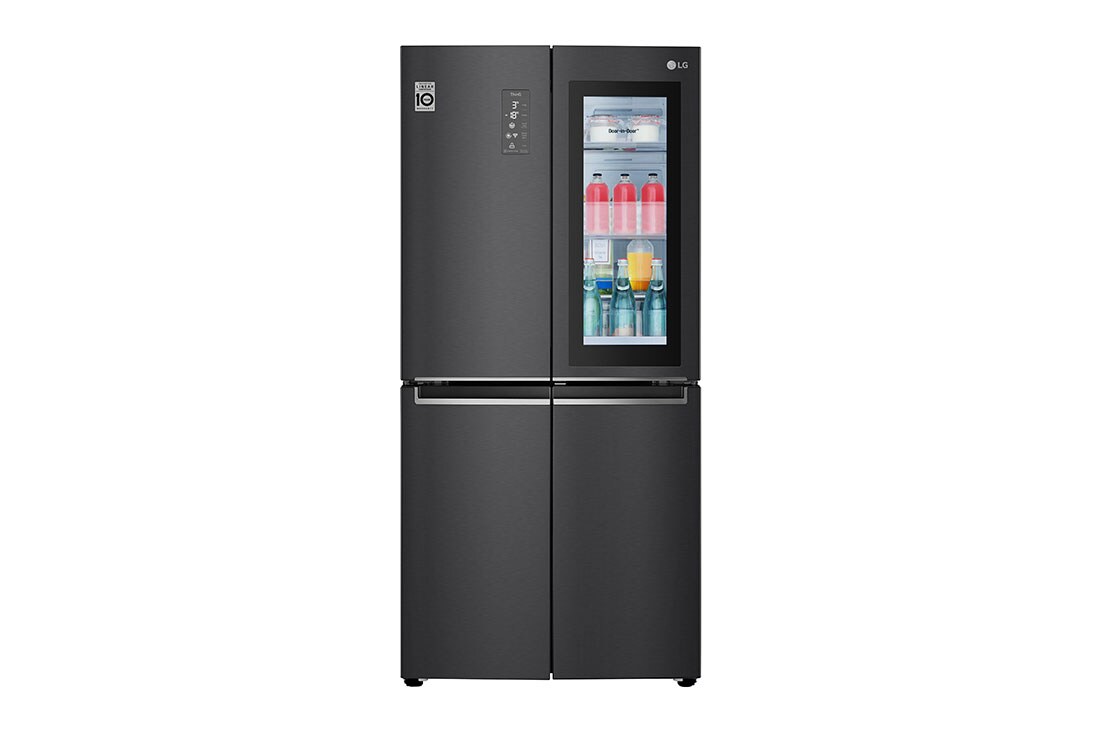 LG Slim Multi-Door Kühlschrank mit InstaView® (E, 530L, 178,7 cm hoch) | GMQ844MC5E, GMQ844MC5E