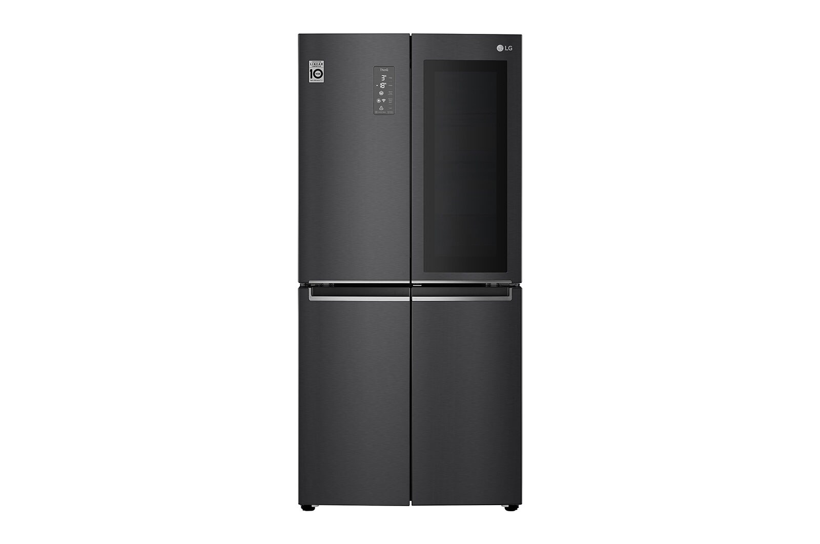 LG Slim Multi-Door Kühlschrank mit InstaView® (E, 530L, 178,7 cm hoch) | GMQ844MC5E, GMQ844MC5E