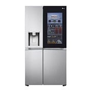 LG Side-by-Side Kühlschrank mit InstaView Door-in-Door® (E, 635L, 179 cm hoch ) mit Eis-, Crushed Ice- und Wasserspender, Festwasseranschluss & Craft Ice | GSXV90BSDE, GSXV90BSDE