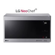 LG Solo-Mikrowelle Noble Steel (25 L, 1000 Watt) mit Smart Inverter Technologie & EasyClean | MS2595CIS, MS2595CIS