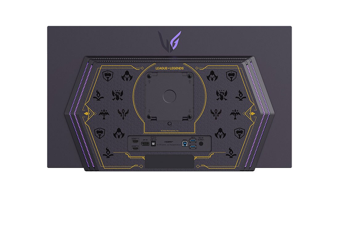 LG UltraGear™ 27 Zoll OLED Gaming Monitor League of Legends Edition mit 240Hz, 1440p, HRD10, G-SYNC®-Compatible, 27GR95QL-B