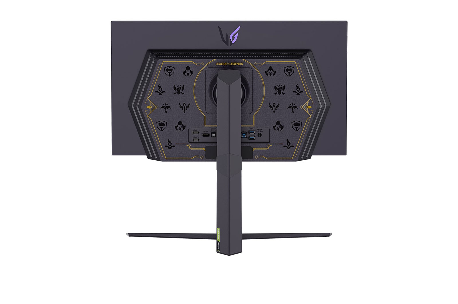 LG UltraGear™ 27 Zoll OLED Gaming Monitor League of Legends Edition mit 240Hz, 1440p, HRD10, G-SYNC®-Compatible, 27GR95QL-B