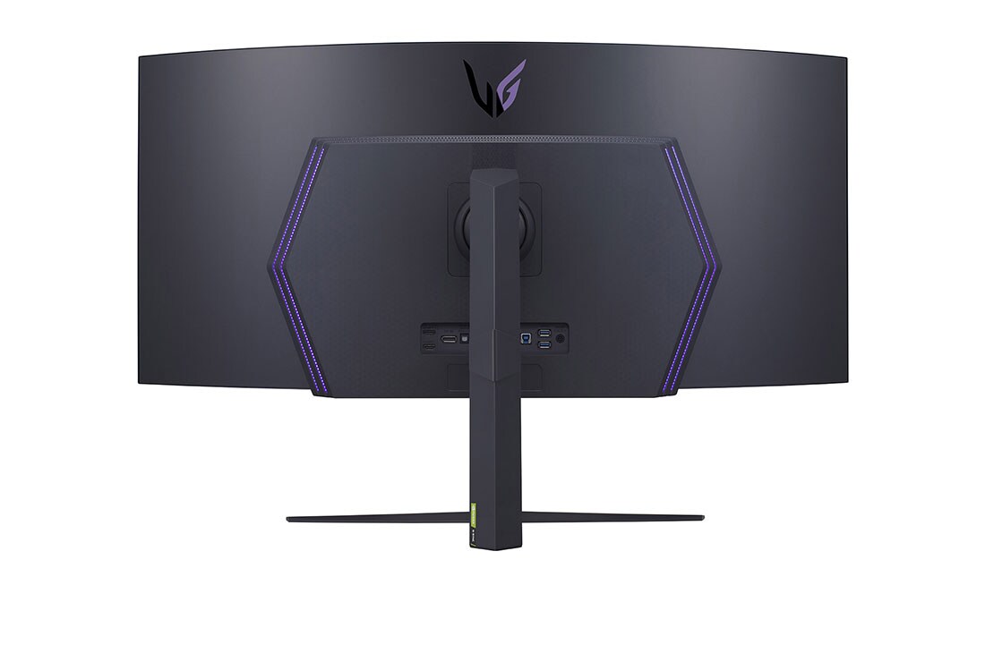 LG UltraGear™ 45 Zoll OLED Curved Gaming Monitor mit 0.03ms, 240Hz, WQHD Auflösung, HDR10, 45GR95QE