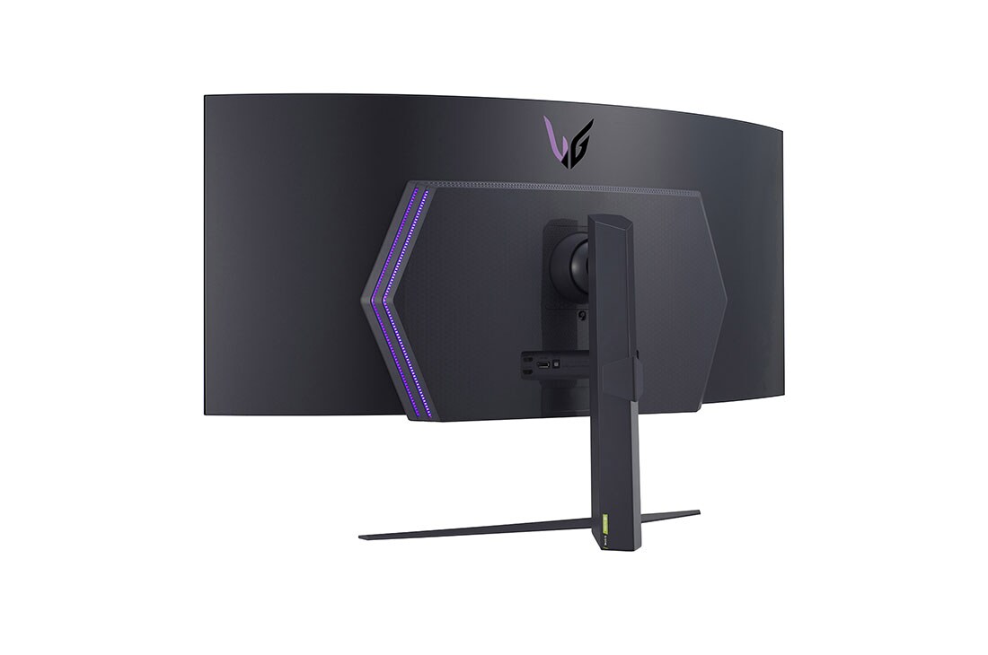 LG UltraGear™ 45 Zoll OLED Curved Gaming Monitor mit 0.03ms, 240Hz, WQHD Auflösung, HDR10, 45GR95QE