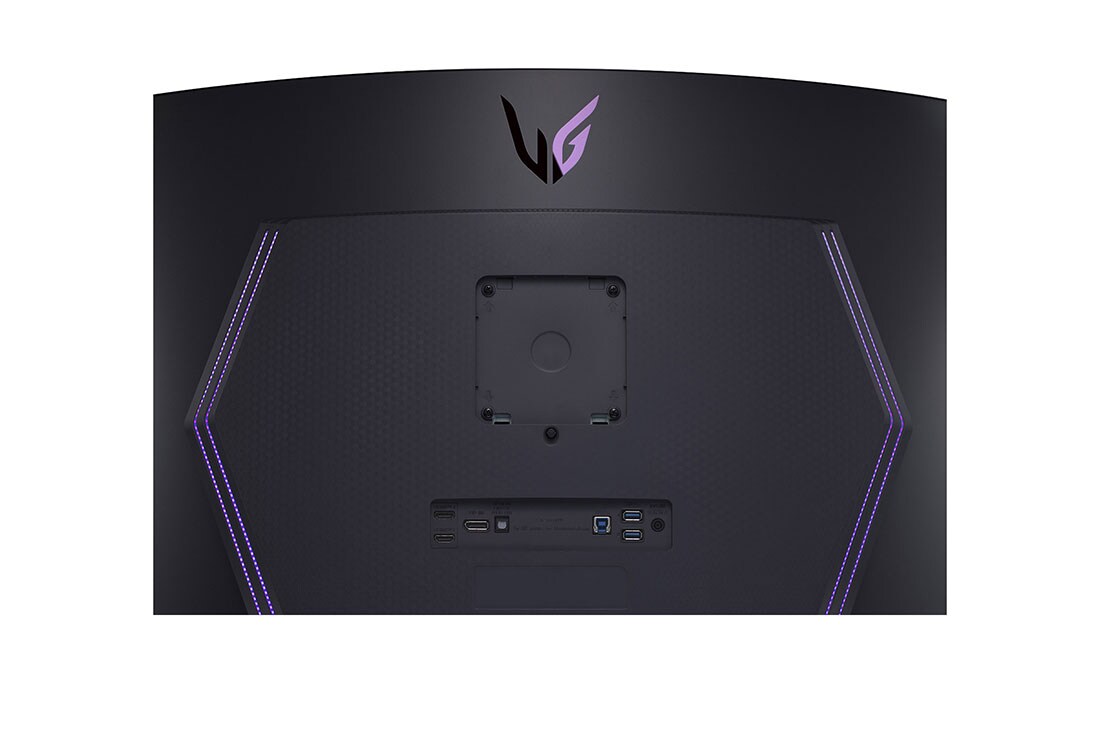 LG UltraGear™ 45 Zoll OLED Curved Gaming Monitor mit 0.03ms, 240Hz, WQHD Auflösung, HDR10, 45GR95QE