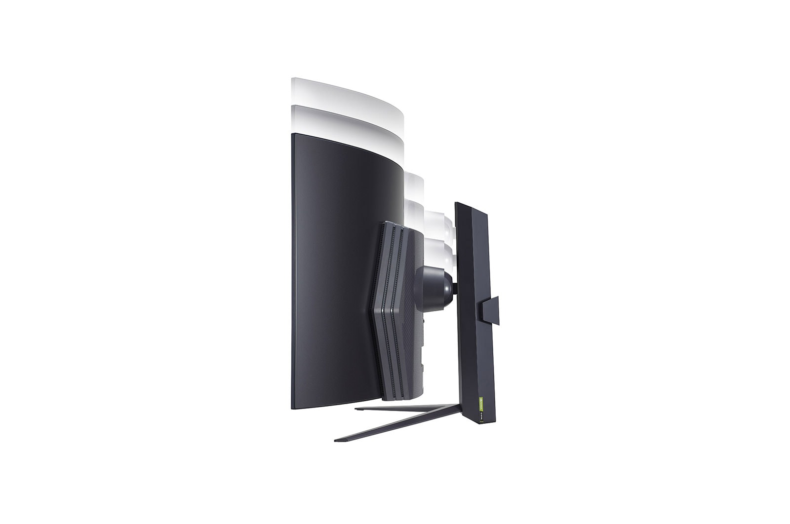 LG UltraGear™ 45 Zoll OLED Curved Gaming Monitor mit 0.03ms, 240Hz, WQHD Auflösung, HDR10, 45GR95QE