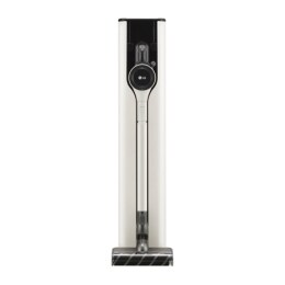 Akku-Staubsauger Calming Beige (112cm hoch) mit zwei Akkus, All-in-One Tower & automatischer Staubabsaugung | A9T-ULTRA1C 