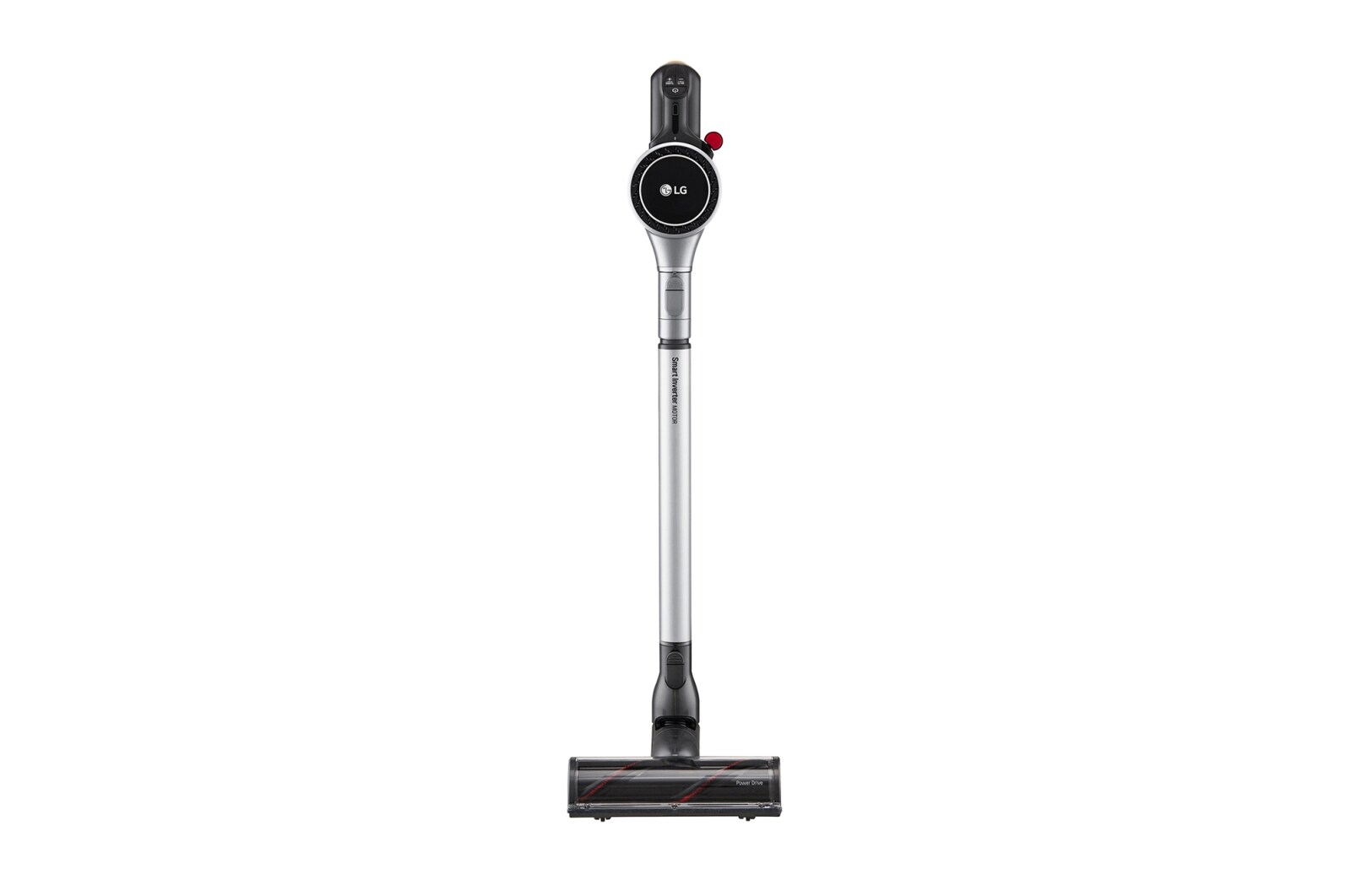 LG Akku-Staubsauger Fantasy Silver (112cm hoch) mit zwei Akkus, drei verschiedenen Saugstufen & Smart Inverter Motor® | A9K-CORE1S, A9K-CORE1S