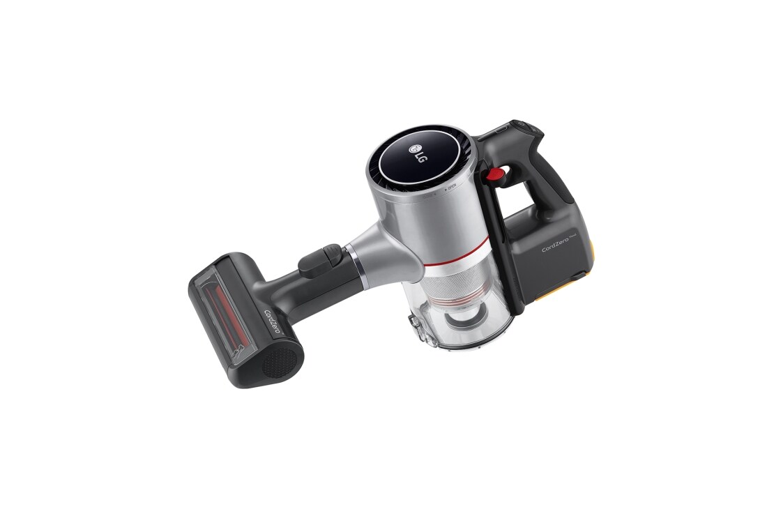 LG Akku-Staubsauger Fantasy Silver (112cm hoch) mit zwei Akkus, drei verschiedenen Saugstufen & Smart Inverter Motor® | A9K-CORE1S, A9K-CORE1S