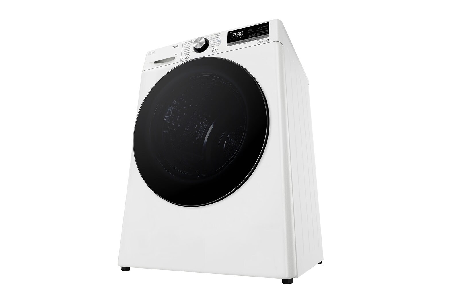 LG Trockner Weiß (9 kg, EEK A+++) mit Dual Inverter Wärmepumpentechnologie & selbstreinigendem Kondensator | RT90V9W, RT90V9W