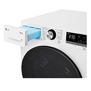 LG Trockner Weiß (9 kg, EEK A+++) mit Dual Inverter Wärmepumpentechnologie & selbstreinigendem Kondensator | RT90V9W, RT90V9W