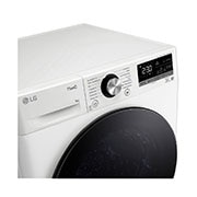 LG Trockner Weiß (9 kg, EEK A+++) mit Dual Inverter Wärmepumpentechnologie & selbstreinigendem Kondensator | RT90V9W, RT90V9W