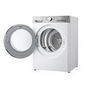 LG Trockner Weiß (A+++, 10 kg) mit Dual Inverter Wärmepumpentechnologie & selbstreinigendem Kondensator I V9A2XT, V9A2XT