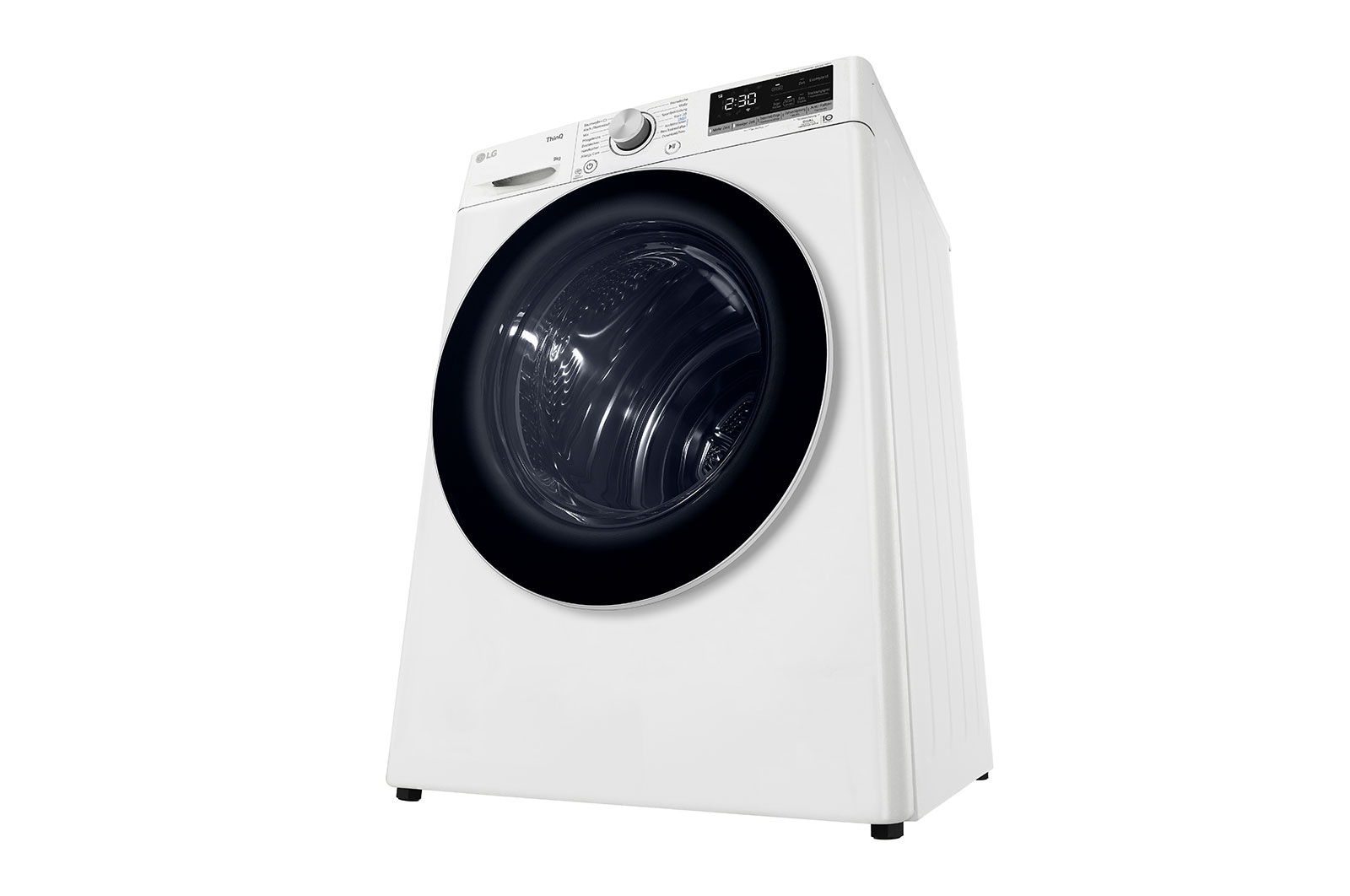 LG Trockner Weiß (A+++, 9 kg) mit Dual Inverter Wärmepumpentechnologie & selbstreinigendem Kondensator I V9R09TC, V9R09TC