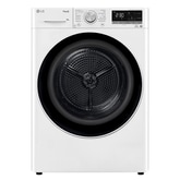 Trockner Weiß (A+++, 9 kg) mit Dual Inverter Wärmepumpentechnologie & selbstreinigendem Kondensator I V9R09TC