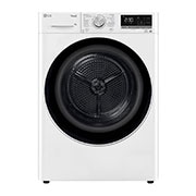 LG Trockner Weiß (A+++, 9 kg) mit Dual Inverter Wärmepumpentechnologie & selbstreinigendem Kondensator I V9R09TC, V9R09TC