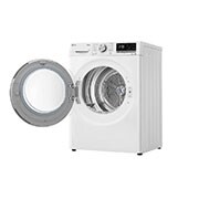 LG Trockner Weiß (A+++, 9 kg) mit Dual Inverter Wärmepumpentechnologie & selbstreinigendem Kondensator I V9R09TC, V9R09TC