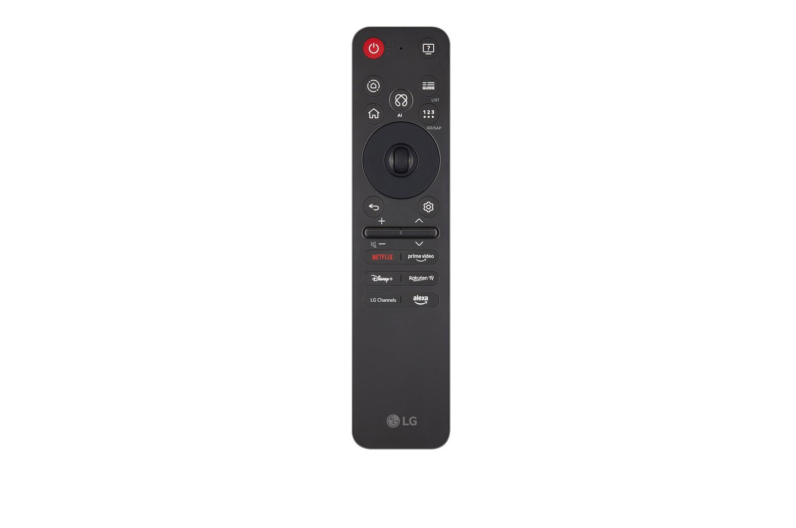 Ein Mädchen und ein Hund sitzen vor einem LG QNED-Fernseher, der an einer Wand montiert ist und drei Elefanten zeigt, die über einer LG Soundbar nach außen laufen. Der Titel spricht davon, dass jede Aktion auf einem großen Bildschirm noch spannender ist.