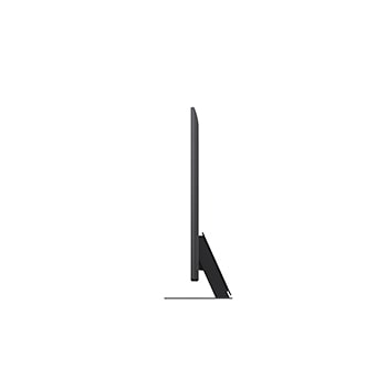 Rückansicht des LG QNED evo TV
