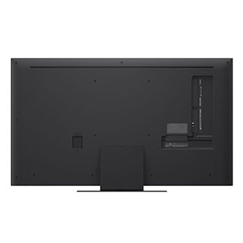 Rückansicht des LG QNED evo TV