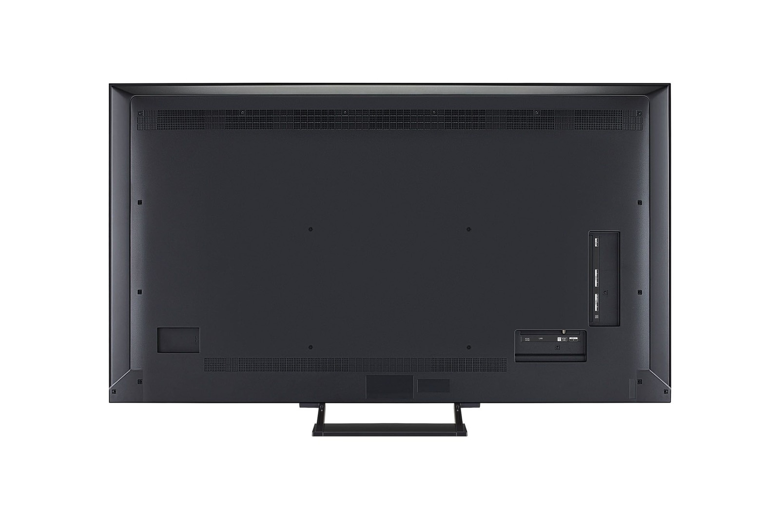 Rückansicht des LG QNED evo TV
