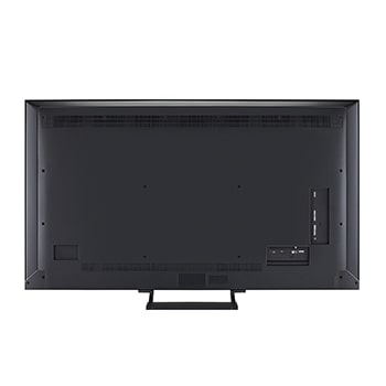 Rückansicht des LG QNED evo TV