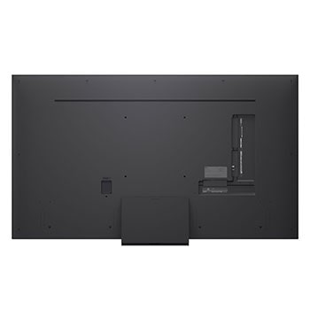 Rückansicht des LG QNED evo TV