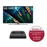 LG 86'' LG 4K Smart UHD TV UR81 & LG XBOOM Go DXG9Q, 86UR81006LA.DXG9QBK