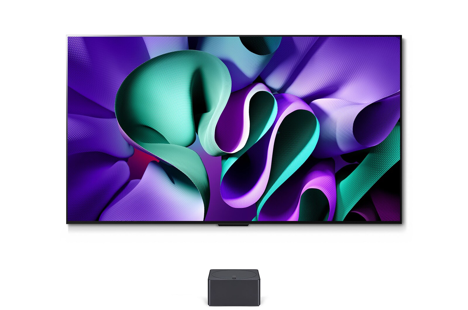 LG 83 Zoll LG OLED evo AI M4, weltweit erster Fernsehr mit kabelloser Video- und Audioübertragung in 4K 144 Hz , OLED83M49LA