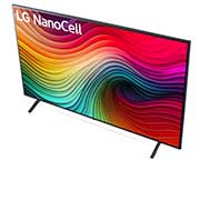 Top right corner view of LG NanoCell TV