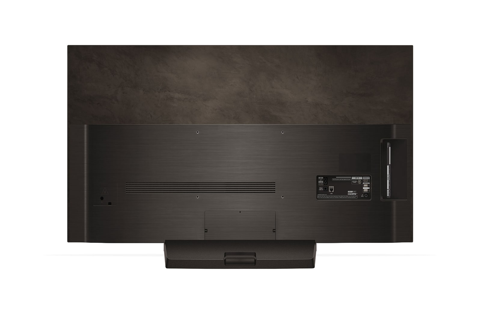 Rückansicht des LG OLED evo TV C4