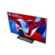 Schrägansicht des LG OLED evo TV C4 von oben